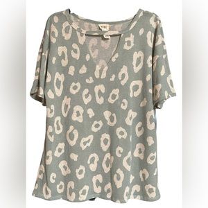 BiBi animal print top